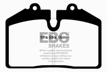 Load image into Gallery viewer, EBC 92-93 Porsche 911 (964) 3.6 Carrera RS America Redstuff Front Brake Pads
