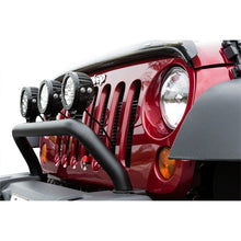 Load image into Gallery viewer, Westin 2007-2016 Jeep Wrangler/Wrangler Unlimited MAX Tray Bull Bar/Light Bar - Black Wrinkle
