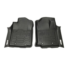 Load image into Gallery viewer, Westin 12-15 Toyota Tacoma Reg/Access/Dbl Cab (double hook) Wade Sure-Fit Floor Liners Front - Blk
