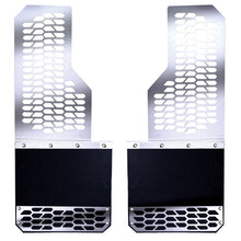 Load image into Gallery viewer, Putco 11-16 Ford SuperDuty Dually - (Fits Rear) - Set of 2 Mud Skins - Polished SS w/ Hex Shield
