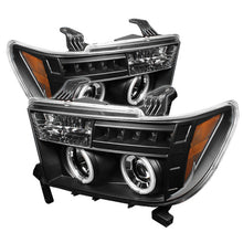 Load image into Gallery viewer, Spyder Toyota Tundra 07-13 Projector Headlights CCFL Halo LED Blk PRO-YD-TTU07-CCFL-BK
