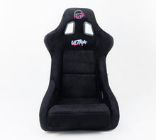 Load image into Gallery viewer, NRG FRP Bucket Seat ULTRA Edition - Large (Black Alcantara/Gold Glitter Back)
