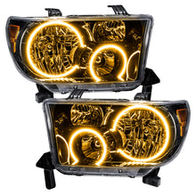 Load image into Gallery viewer, Oracle 07-11 Toyota Tundra Pre-Assembled Headlights - Black Housing - ColorSHIFT w/ BC1 Controller
