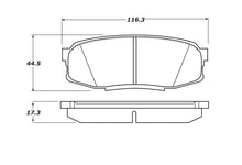 Load image into Gallery viewer, StopTech 07-17 Toyota Tundra Street Performance Rear Brake Pads
