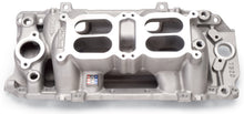 Load image into Gallery viewer, Edelbrock Manifold Dual Quad RPM Air Gap BB Chevy Oval Port
