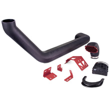 Load image into Gallery viewer, Mishimoto BORNE Off-Road 2018+ Jeep Wrangler JL Snorkel - Micro-Wrinkle Red
