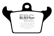 Load image into Gallery viewer, EBC 12-14 Dodge SRT Viper (Parking Brake) Ultimax2 Rear Brake Pads
