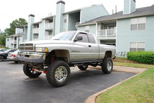 Load image into Gallery viewer, N-Fab Nerf Step 97-01 Dodge Ram 1500/2500/3500 Quad Cab 6.4ft Bed - Gloss Black - Bed Access - 3in
