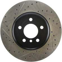 Load image into Gallery viewer, StopTech 2011-2013 BMW 535i / 2012-2016 BMW 640i Slotted &amp; Drilled Front Right Brake Rotor
