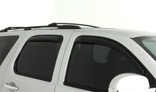 Load image into Gallery viewer, AVS 07-14 Chevy Tahoe Ventvisor In-Channel Front &amp; Rear Window Deflectors 4pc - Smoke
