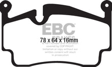 Load image into Gallery viewer, EBC 05-09 Porsche 911 (997) (Cast Iron Rotor only) 3.6 Carrera 2 Sport Bluestuff Rear Brake Pads
