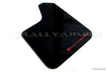 Load image into Gallery viewer, Rally Armor Universal Fit (No Hardware) Black UR Mud Flap w/ Red Logo
