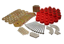 Load image into Gallery viewer, Energy Suspension Body Mount Set 1in Lift W/Hardware  - Red
