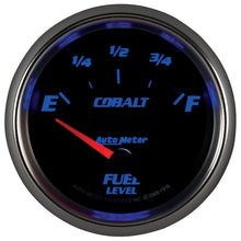 Load image into Gallery viewer, Autometer Cobalt 66.7mm 240-33 ohms Short Sweep Electronic Fuel Level Gauge
