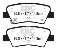 Load image into Gallery viewer, EBC 12+ Hyundai Elantra GT 2 Redstuff Rear Brake Pads
