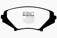 Load image into Gallery viewer, EBC 03-12 Mazda RX8 1.3 Rotary (Standard Suspension) Redstuff Front Brake Pads
