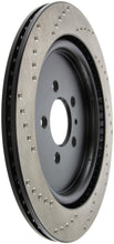 Load image into Gallery viewer, StopTech Premium High Carbon 13-14 Ford Mustang/Shelby GT500 Left Rear Disc Drilled Brake Rotor
