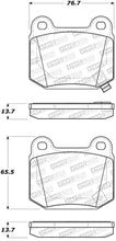 Load image into Gallery viewer, StopTech 03-06 Mitsubishi Lancer Sport Brake Pads w/Shims and Hardware - Rear
