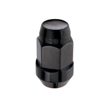Load image into Gallery viewer, McGard Hex Lug Nut (Cone Seat Bulge Style) M14X1.5 / 22mm Hex / 1.635in. Length (Box of 144) - Black
