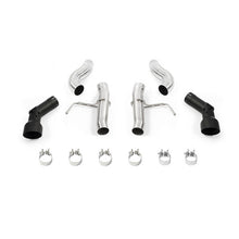 Load image into Gallery viewer, Mishimoto 2016+ Chevrolet Camaro 2.0T Dual-Tip Race Axle-Back Exhaust w/ Black Tips
