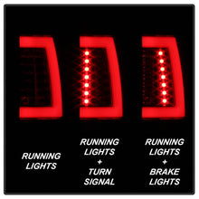 Load image into Gallery viewer, Spyder 00-06 GMC Yukon/Yukon XL V2 Light Bar LED Tail Lights - Blk Smoke (ALT-YD-CD00V2-LBLED-BSM)
