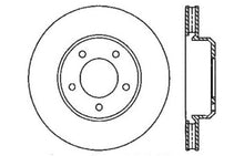 Load image into Gallery viewer, StopTech 05-13 Chrysler300/300C / 09-12 Dodge Challenger Front Right Drilled &amp; Slotted Rotor
