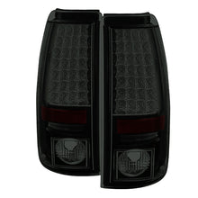 Load image into Gallery viewer, Spyder Chevy Silverado 1500 03-06 (Not Fit Stepside)LED Tail Lights Blk Smke ALT-YD-CS03-LED-BSM
