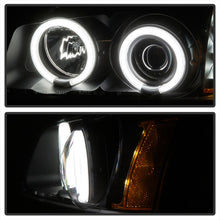 Load image into Gallery viewer, Spyder Chevy Silverado 1500 03-06 Projector HeadlightsCCFLHalo LED Blk High H1 PRO-YD-CS03-CCFL-BK
