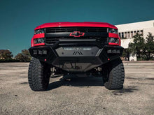 Load image into Gallery viewer, Road Armor 15-19 Chevy 2500 SPARTAN Front Bumper Bolt-On Pre-Runner Guard - Tex Blk
