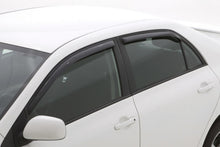 Load image into Gallery viewer, AVS 09-13 Toyota Corolla Ventvisor In-Channel Front &amp; Rear Window Deflectors 4pc - Smoke
