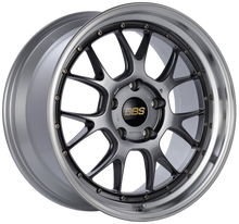 Load image into Gallery viewer, BBS LM-R 19x9.5 5x130 ET40 CB71.6 Diamond Black Center Diamond Cut Lip Wheel
