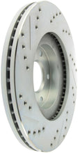 Load image into Gallery viewer, StopTech Select Sport Select Sport Nissan Slotted and Drilled Left Front Rotor
