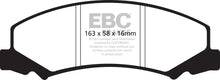 Load image into Gallery viewer, EBC 08-09 Buick Allure (Canada) 5.3 Ultimax2 Front Brake Pads
