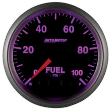 Load image into Gallery viewer, Autometer Elite 52mm 0-100 PSI Fuel Pressure Peak &amp; Warn w/ Electronic Control Gauge
