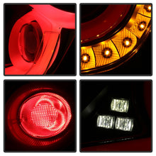 Load image into Gallery viewer, Spyder 16-18 Honda Civic 4 Door Light Bar LED Tail Lights - Black Smoke (ALT-YD-HC164D-LB-BSM)
