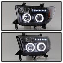 Load image into Gallery viewer, Spyder Toyota Tundra 07-13 Projector Headlights CCFL Halo LED Blk PRO-YD-TTU07-CCFL-BK
