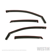 Load image into Gallery viewer, Westin 2016-2018 Honda Civic Sedan Wade In-Channel Wind Deflector 4pc - Smoke

