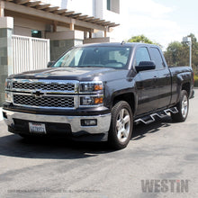 Load image into Gallery viewer, Westin 14-18 Chevrolet Silverado 1500 DC 6.5ft Bed HDX Drop W2W Nerf Step Bars - Tex. Blk
