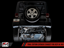 Load image into Gallery viewer, AWE Tuning 07-18 Jeep Wrangler JK/JKU 3.6L Trail Edition Cat-Back Exhaust
