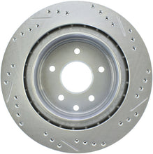 Load image into Gallery viewer, StopTech Select Sport Nissan Slotted and Drilled Right Rear Rotor
