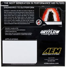 Load image into Gallery viewer, AEM 10 Dodge Ram 2500/3500 6.7L L6 DSL 11in L x 9.75in W x 6.5in H Replacement DryFlow Air Filter
