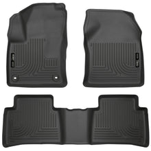 Load image into Gallery viewer, Husky Liners 2016 Toyota Prius Weatherbeater Black Front &amp; 2nd Seat Floor Liners (Footwell Coverage)
