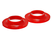 Load image into Gallery viewer, Energy Suspension Universal 2 1/8in ID 4 1/8in OD 13/16in H Red Coil Spring Isolators (2 per set)
