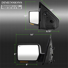 Load image into Gallery viewer, Xtune Ford F150 04-06 Power Heated Amber LED Signal OE Mirror Left MIR-03348AEBH-P-L
