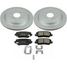 Load image into Gallery viewer, Power Stop 14-18 Cadillac CTS Rear Z17 Evolution Geomet Coated Brake Kit
