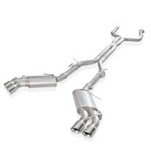 Load image into Gallery viewer, Stainless Works 2016-18 Camaro SS Exhaust 3in X-Pipe AFM Valves NPP Replacement Valves 4in Quad Tips
