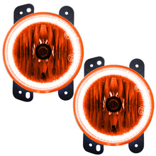 Load image into Gallery viewer, Oracle Lighting 10-15 Jeep Wrangler JK Pre-Assembled LED Halo Fog Lights -Amber
