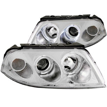 Load image into Gallery viewer, ANZO 2001-2005 Volkswagen Passat Projector Headlights w/ Halo Chrome
