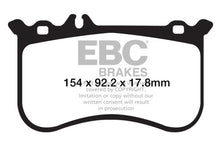 Load image into Gallery viewer, EBC 10-11 Mercedes-Benz CL550 5.5 AMG Sport Pkg Redstuff Front Brake Pads
