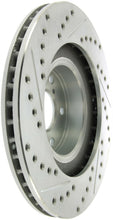 Load image into Gallery viewer, StopTech Select Sport 03-08 Subaru Forester Sport Slotted and Drilled Left Front Rotor
